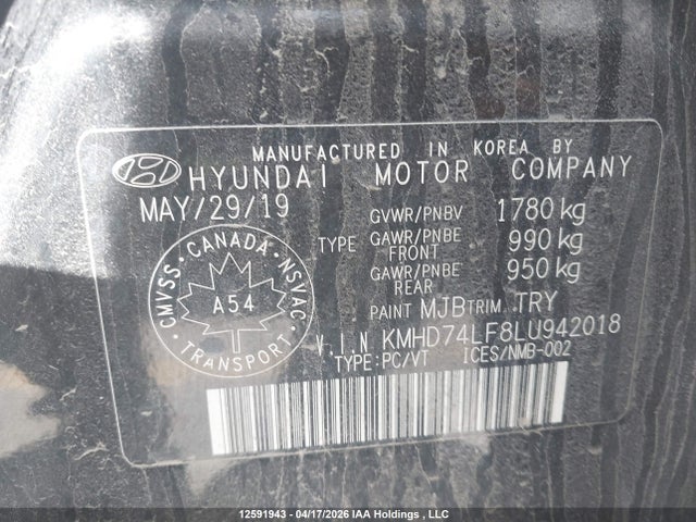 Продаж на аукціоні авто 2020 Hyundai Elantra Essential Auto Ivt, vin: KMHD74LF8LU942018, номер лоту: 12591943