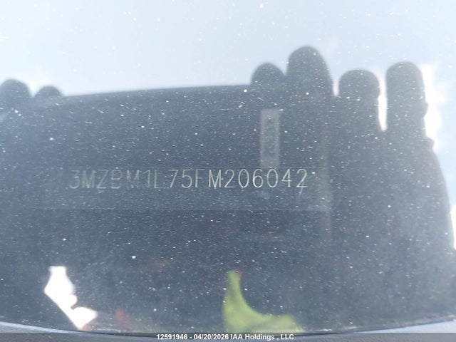 Aukcja sprzedaży 2015 Mazda 3 Touring, vin: 3MZBM1L75FM206042, numer aukcji: 12591946