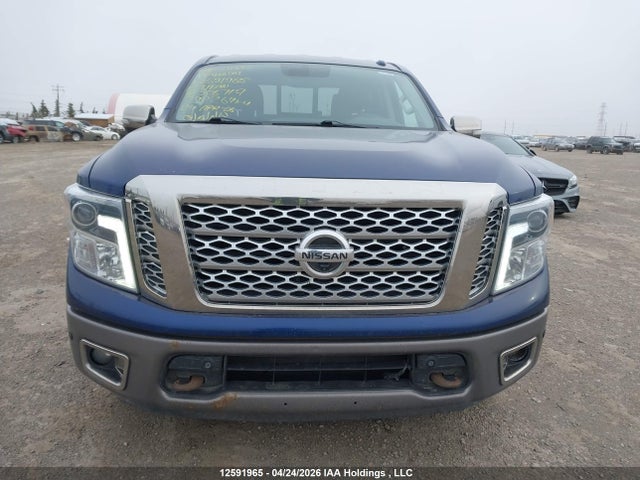 Продаж на аукціоні авто 2017 Nissan Titan Platinum Reserve/pro-4x/s/sl/sv, vin: 1N6AA1E5XHN506717, номер лоту: 12591965