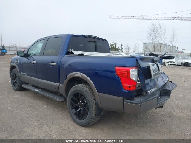 Продаж на аукціоні авто 2017 Nissan Titan Platinum Reserve/pro-4x/s/sl/sv, vin: 1N6AA1E5XHN506717, номер лоту: 12591965
