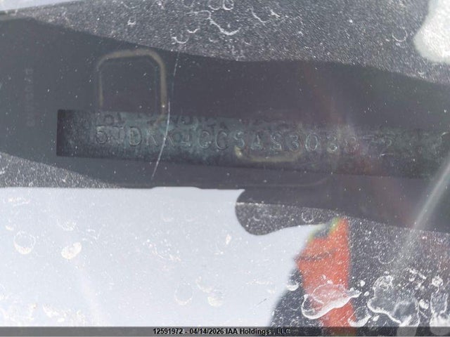 12591972 :رقم المزاد ، 5TDKK4CC5AS303872 vin ، 2010 Toyota Sienna Ce/le مزاد بيع