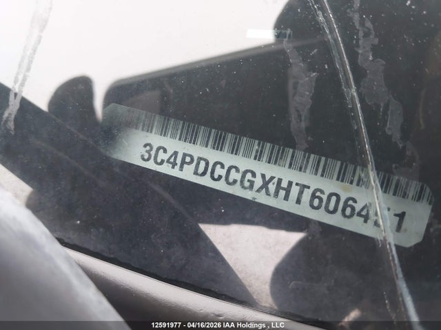 Aukcja sprzedaży 2017 Dodge Journey Sxt, vin: 3C4PDCCGXHT606451, numer aukcji: 12591977