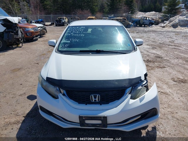 Aukcja sprzedaży 2014 Honda Civic Lx, vin: 2HGFB2F49EH035134, numer aukcji: 12591988