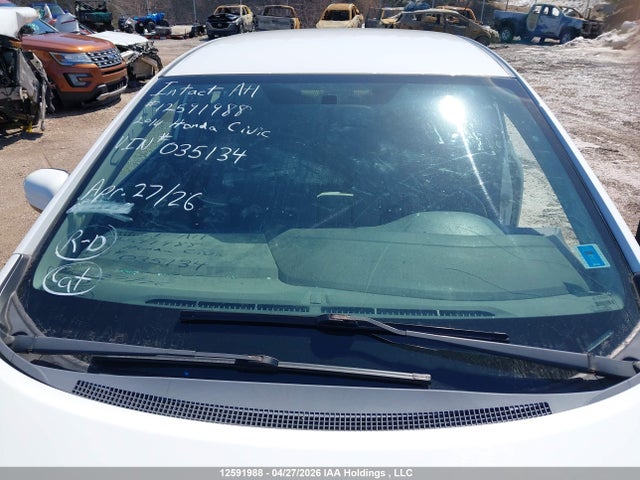 Aukcja sprzedaży 2014 Honda Civic Lx, vin: 2HGFB2F49EH035134, numer aukcji: 12591988