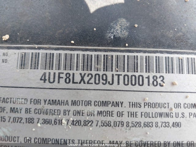 4UF8LX209JT000183 Yamaha Sw1nsrlppl