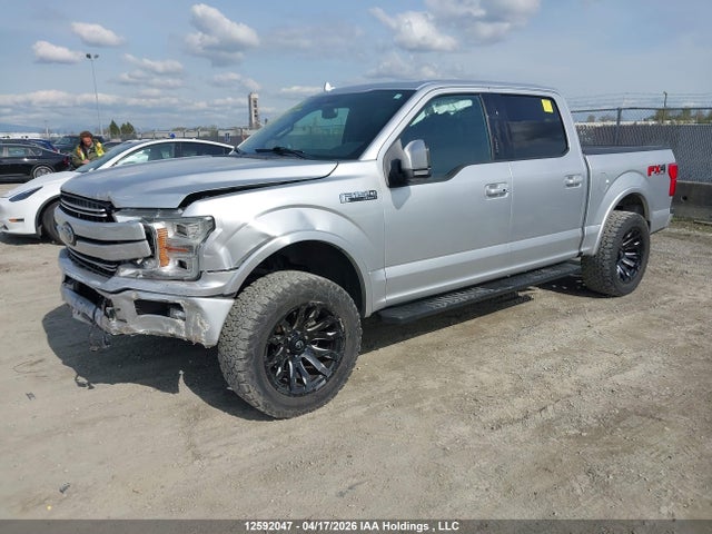 2018 Ford F150 Supercrew მანქანა იყიდება აუქციონზე, vin: 1FTEW1EG5JFC06140, აუქციონის ნომერი: 12592047