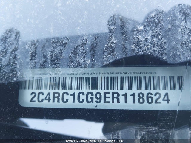 12592117 :رقم المزاد ، 2C4RC1CG9ER118624 vin ، 2014 Chrysler Town & Country Touring مزاد بيع