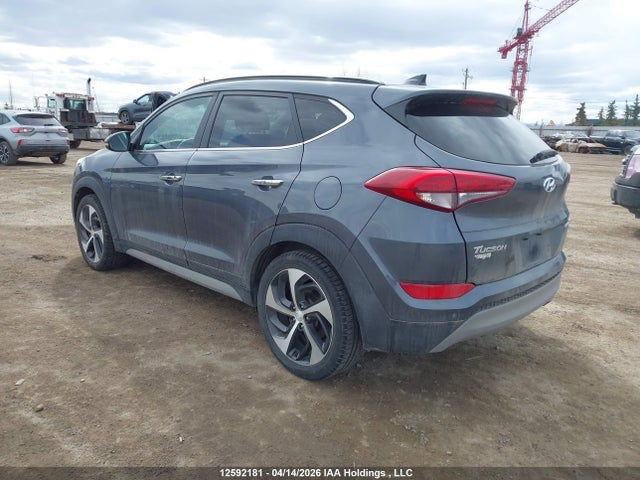 2017 Hyundai Tucson Limited მანქანა იყიდება აუქციონზე, vin: KM8J3CA23HU431817, აუქციონის ნომერი: 12592181