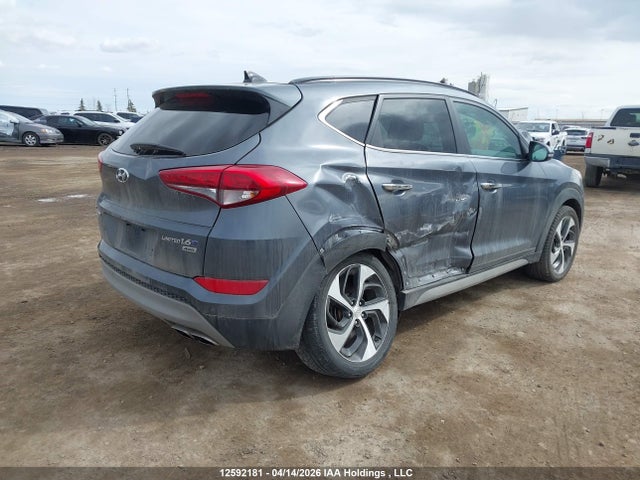 2017 Hyundai Tucson Limited მანქანა იყიდება აუქციონზე, vin: KM8J3CA23HU431817, აუქციონის ნომერი: 12592181