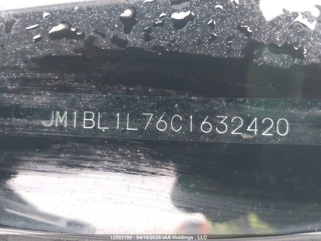 12592199 :رقم المزاد ، JM1BL1L76C1632420 vin ، 2012 Mazda 3 I مزاد بيع