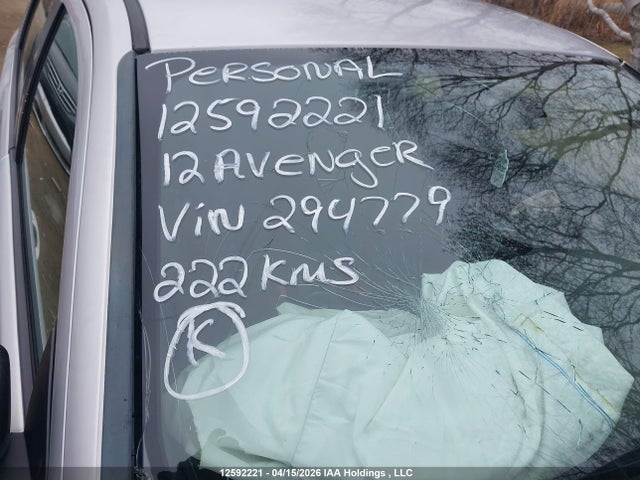 Продажа на аукционе авто 2012 Dodge Avenger Sxt, vin: 1C3CDZCB1CN294779, номер лота: 12592221