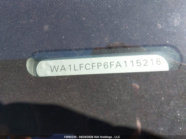 WA1LFCFP6FA115216 Audi Q5 2.0t Progressiv