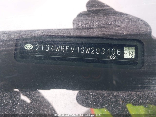 2T34WRFV1SW293106 Toyota RAV4