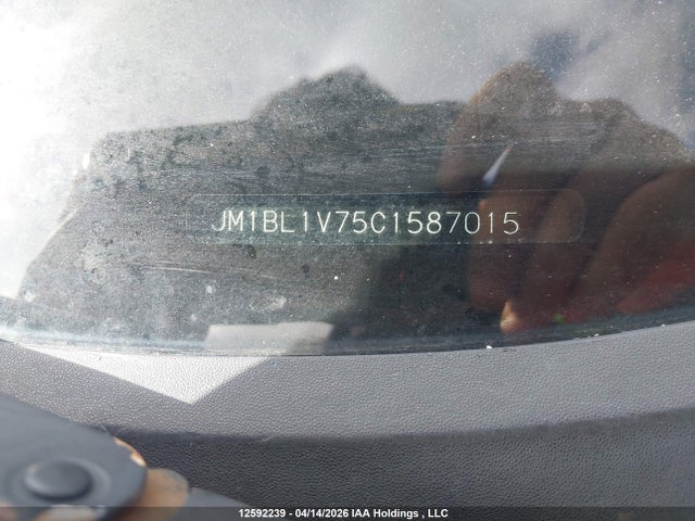 Aukcja sprzedaży 2012 Mazda Mazda3 Gs-sky, vin: JM1BL1V75C1587015, numer aukcji: 12592239