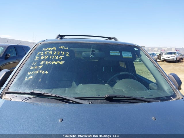 12592242 :رقم المزاد ، 1FMCU9DG4BKB81135 vin ، 2011 Ford Escape Xlt مزاد بيع