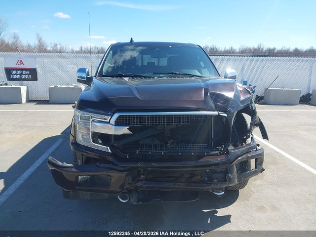 Продаж на аукціоні авто 2018 Ford F-150 Platinum, vin: 1FTEW1E58JFE27889, номер лоту: 12592245