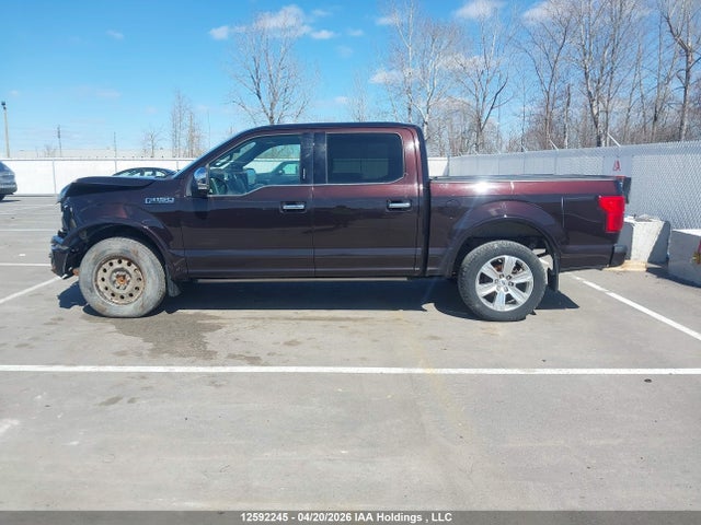 Продаж на аукціоні авто 2018 Ford F-150 Platinum, vin: 1FTEW1E58JFE27889, номер лоту: 12592245