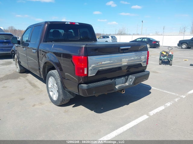 Продаж на аукціоні авто 2018 Ford F-150 Platinum, vin: 1FTEW1E58JFE27889, номер лоту: 12592245