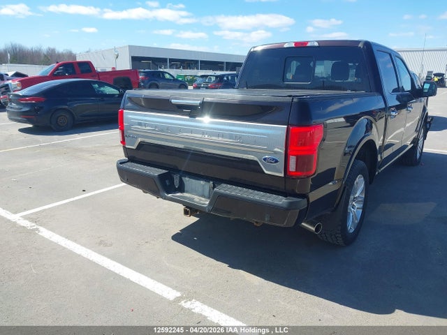 Продаж на аукціоні авто 2018 Ford F-150 Platinum, vin: 1FTEW1E58JFE27889, номер лоту: 12592245