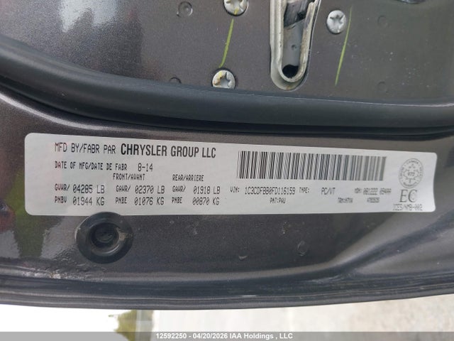 1C3CDFBB0FD116159 Dodge DART SXT