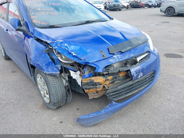 Продажа на аукционе авто 2012 Hyundai Accent Gl, vin: KMHCT5AE8CU037818, номер лота: 12584904