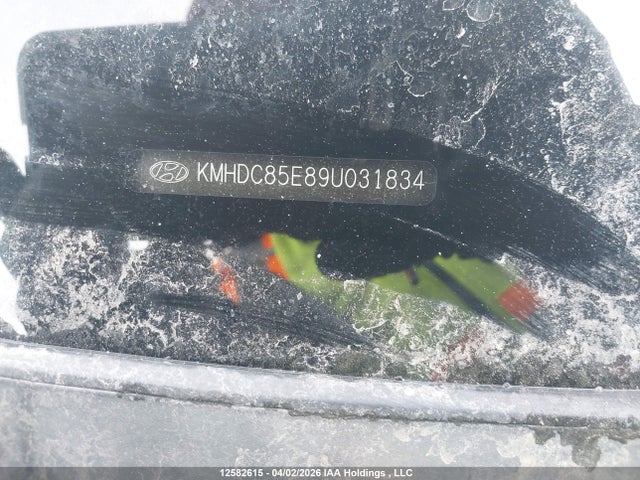 2009 Hyundai Elantra Touring Gl/gl Sport/l/l Preferred მანქანა იყიდება აუქციონზე, vin: KMHDC85E89U031834, აუქციონის ნომერი: 12582615