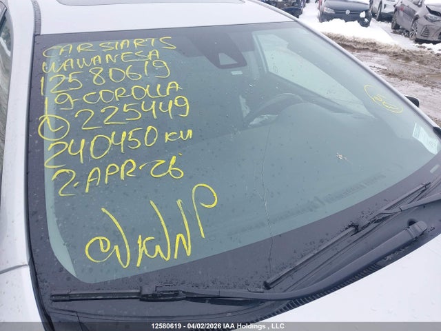 2019 Toyota Corolla Le მანქანა იყიდება აუქციონზე, vin: 2T1BURHE4KC225449, აუქციონის ნომერი: 12580619