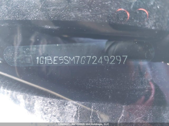 1G1BE5SM7G7249297 Chevrolet Cruze Lt Auto