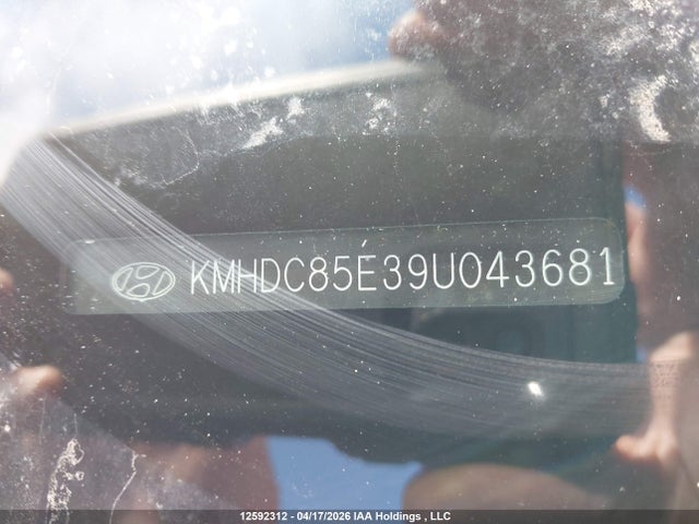 2009 Hyundai Elantra Touring მანქანა იყიდება აუქციონზე, vin: KMHDC85E39U043681, აუქციონის ნომერი: 12592312