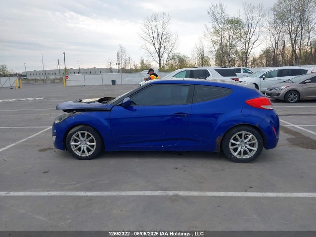 2013 Hyundai Veloster Tech მანქანა იყიდება აუქციონზე, vin: KMHTC6AD6DU104091, აუქციონის ნომერი: 12592322