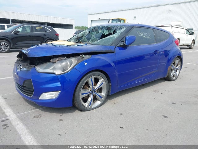 2013 Hyundai Veloster Tech მანქანა იყიდება აუქციონზე, vin: KMHTC6AD6DU104091, აუქციონის ნომერი: 12592322