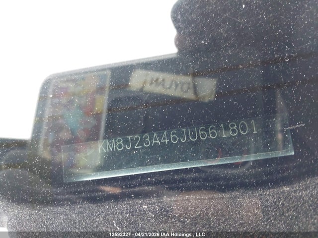 KM8J23A46JU661801 Hyundai Tucson Base 2.0l