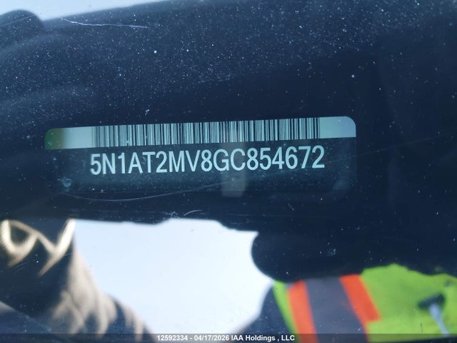 5N1AT2MV8GC854672 Nissan Rogue S/sl/sv