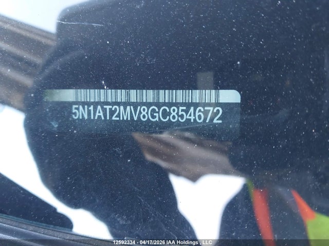 5N1AT2MV8GC854672 Nissan Rogue S/sl/sv