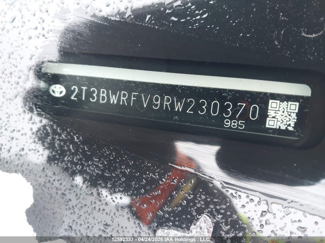 Продаж на аукціоні авто 2024 Toyota Rav4 Le, vin: 2T3BWRFV9RW230370, номер лоту: 12592337