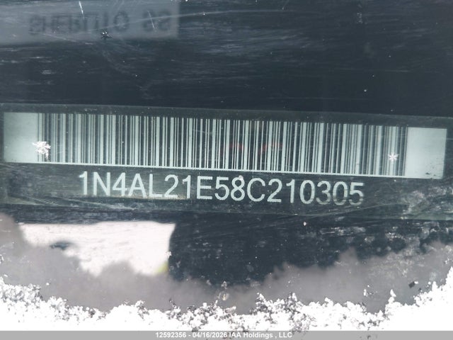 Продажа на аукционе авто 2008 Nissan Altima 2.5/2.5s, vin: 1N4AL21E58C210305, номер лота: 12592356
