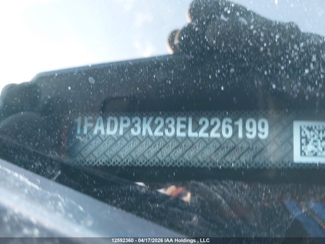 Продажа на аукционе авто 2014 Ford Focus Se, vin: 1FADP3K23EL226199, номер лота: 12592360