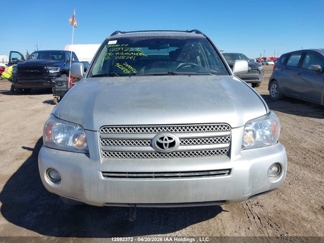 12592372 :رقم المزاد ، JTEHW21A560018261 vin ، 2006 Toyota Highlander Hybrid Hybrid مزاد بيع