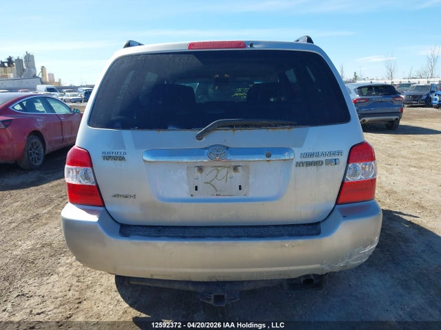12592372 :رقم المزاد ، JTEHW21A560018261 vin ، 2006 Toyota Highlander Hybrid Hybrid مزاد بيع