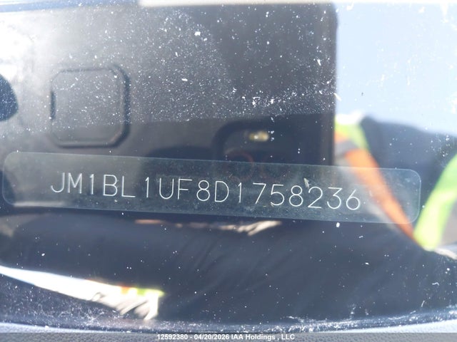 Aukcja sprzedaży 2013 Mazda 3 I, vin: JM1BL1UF8D1758236, numer aukcji: 12592380