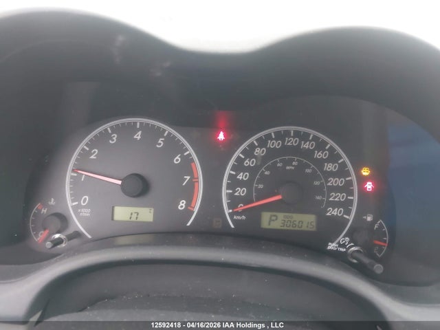 12592418 :رقم المزاد ، 2T1BU4EE4CC855805 vin ، 2012 Toyota Corolla Ce مزاد بيع