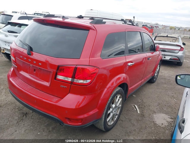 2017 Dodge Journey Gt მანქანა იყიდება აუქციონზე, vin: 3C4PDDFG8HT653964, აუქციონის ნომერი: 12592428