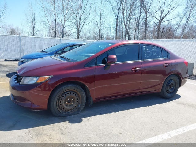 Продажа на аукционе авто 2012 Honda Civic Lx, vin: 2HGFB2F44CH017072, номер лота: 12592433