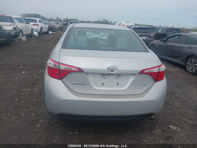 12592438 :رقم المزاد ، 2T1BURHE7GC523582 vin ، 2016 Toyota Corolla مزاد بيع