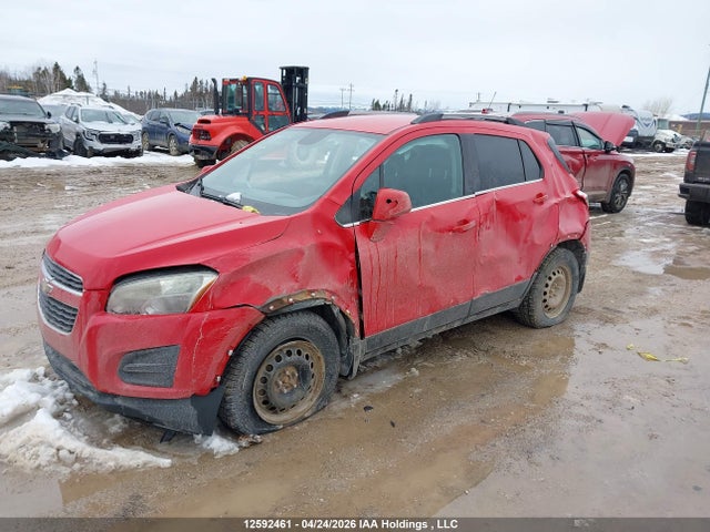 Aukcja sprzedaży 2015 Chevrolet Trax 1lt, vin: 3GNCJRSB6FL123012, numer aukcji: 12592461