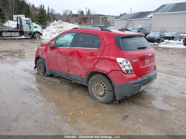 Aukcja sprzedaży 2015 Chevrolet Trax 1lt, vin: 3GNCJRSB6FL123012, numer aukcji: 12592461