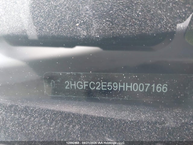 Aukcja sprzedaży 2017 Honda Civic Lx, vin: 2HGFC2E59HH007166, numer aukcji: 12592468