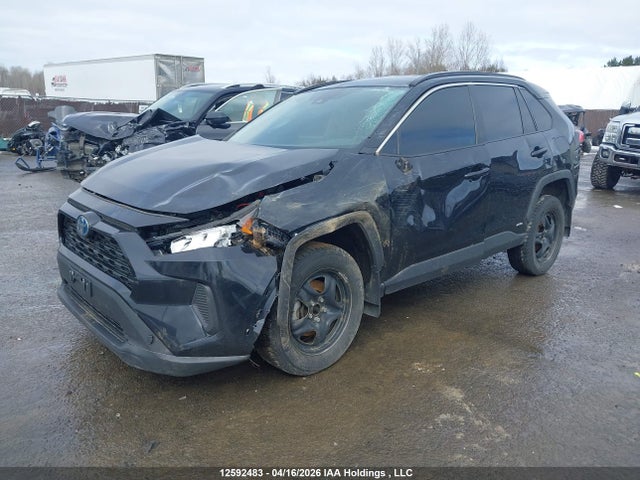 2022 Toyota Rav4 Hybrid Le მანქანა იყიდება აუქციონზე, vin: 2T3BWRFV7NW148986, აუქციონის ნომერი: 12592483