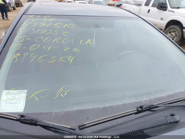 2015 Toyota Corolla S მანქანა იყიდება აუქციონზე, vin: 2T1BURHE7FC319332, აუქციონის ნომერი: 12592510