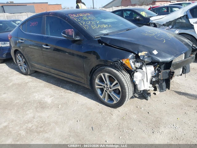 2017 Hyundai Elantra Se/value/limited მანქანა იყიდება აუქციონზე, vin: KMHD84LFXHU171727, აუქციონის ნომერი: 12592511